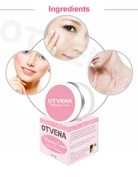 100% эффективный отбеливающий крем для лица OTVENA Black