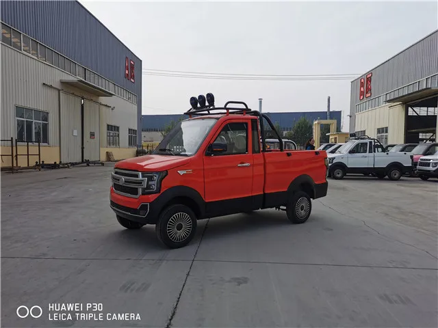  Легкий вес взрослого 2-местный мини электрический Pick up Грузовой автомобиль Прицеп Задние