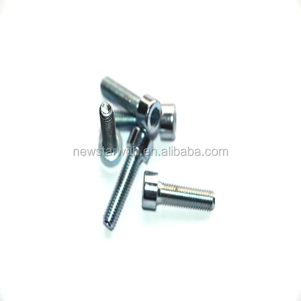 
Chinese factory non standard screw black titanium allen nomosion 