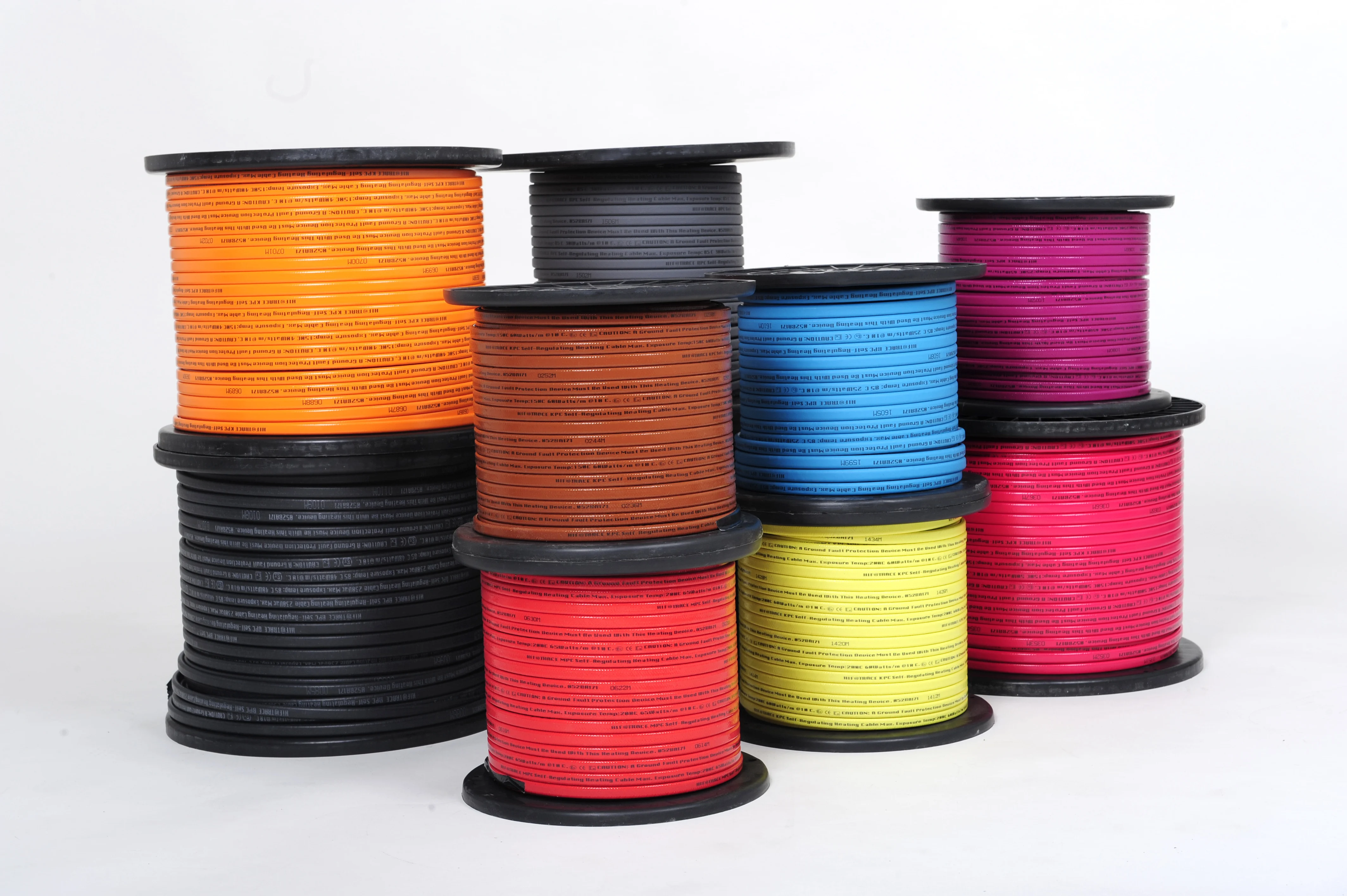 120V/240V Self regulating Heating Trace Cable for water pipe