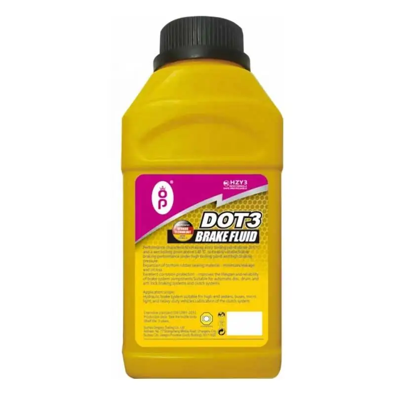 Motor Bike Break Oil Do-4. 20 Tons Brake Fluid Oil Dot 3 4 Motorcycle Brake Oil 250 De Travao De Carro Do-4