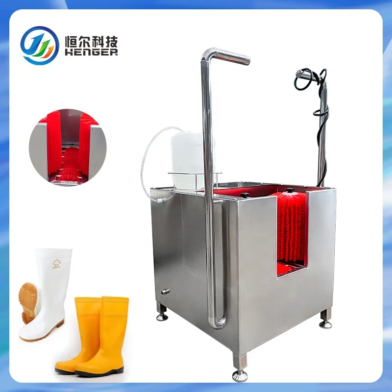 Factory Sale Industry Washing Machine Boots Washer Sole Cleaning Machine Electric Shoe Sole Cleaner