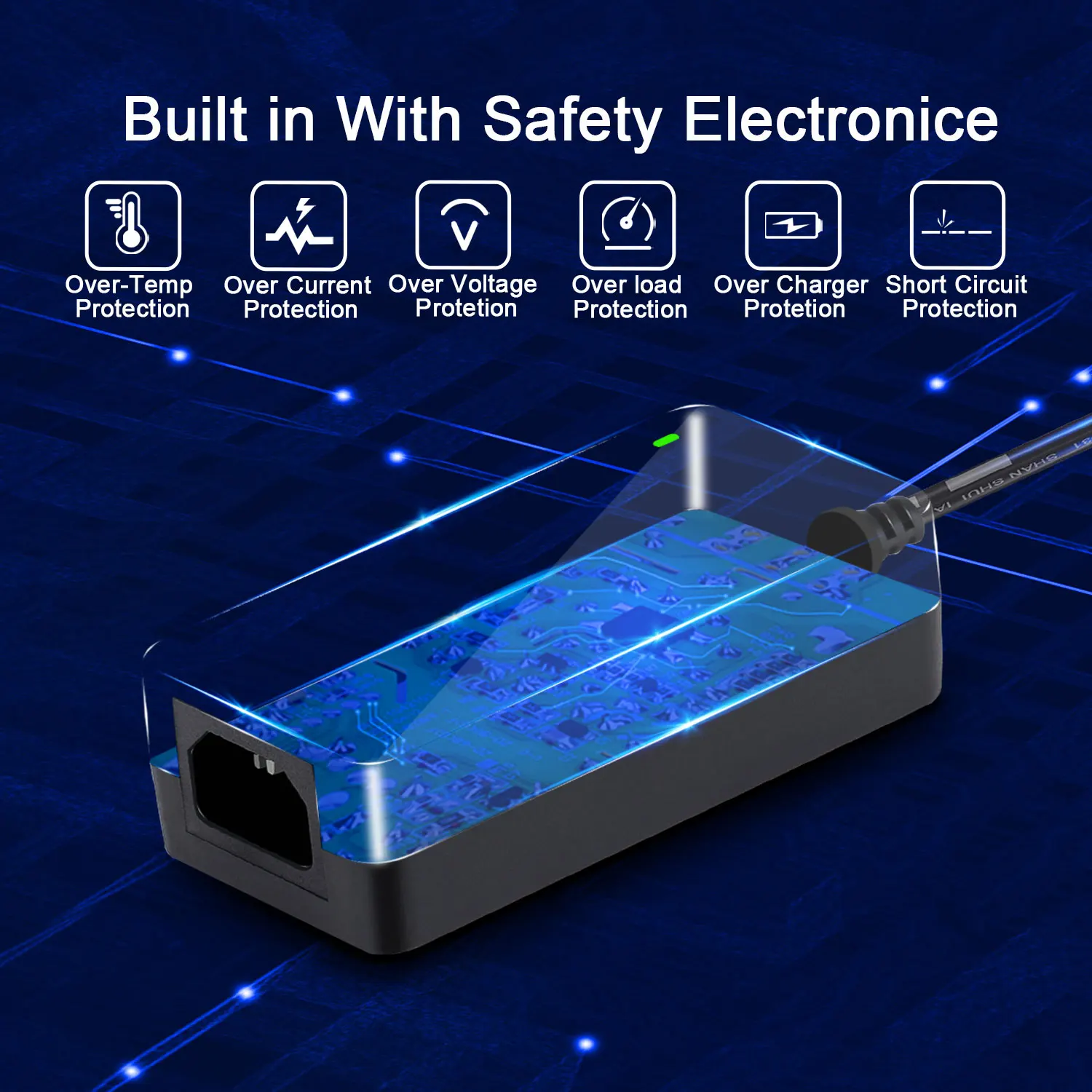 electrical universal white and black 240V 110V 120V power supply ac to dc 36V1.67A 36vdc 1670ma 60W UL Class2 transformer