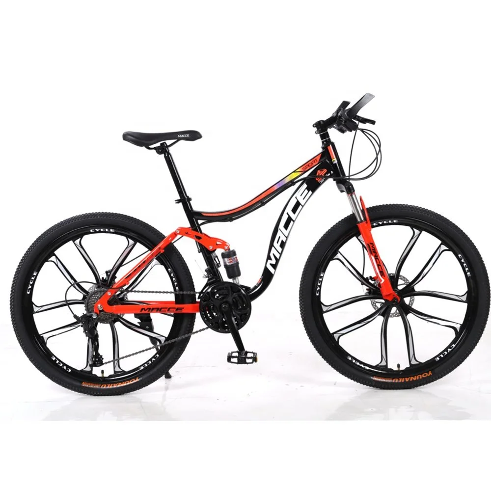 Golden Supplier Factory  Mountainbike Carbon Steel Sepeda Muddy Road Cycling All Terrain MTB 21 Speed Cycle Boys Mountain Bikes