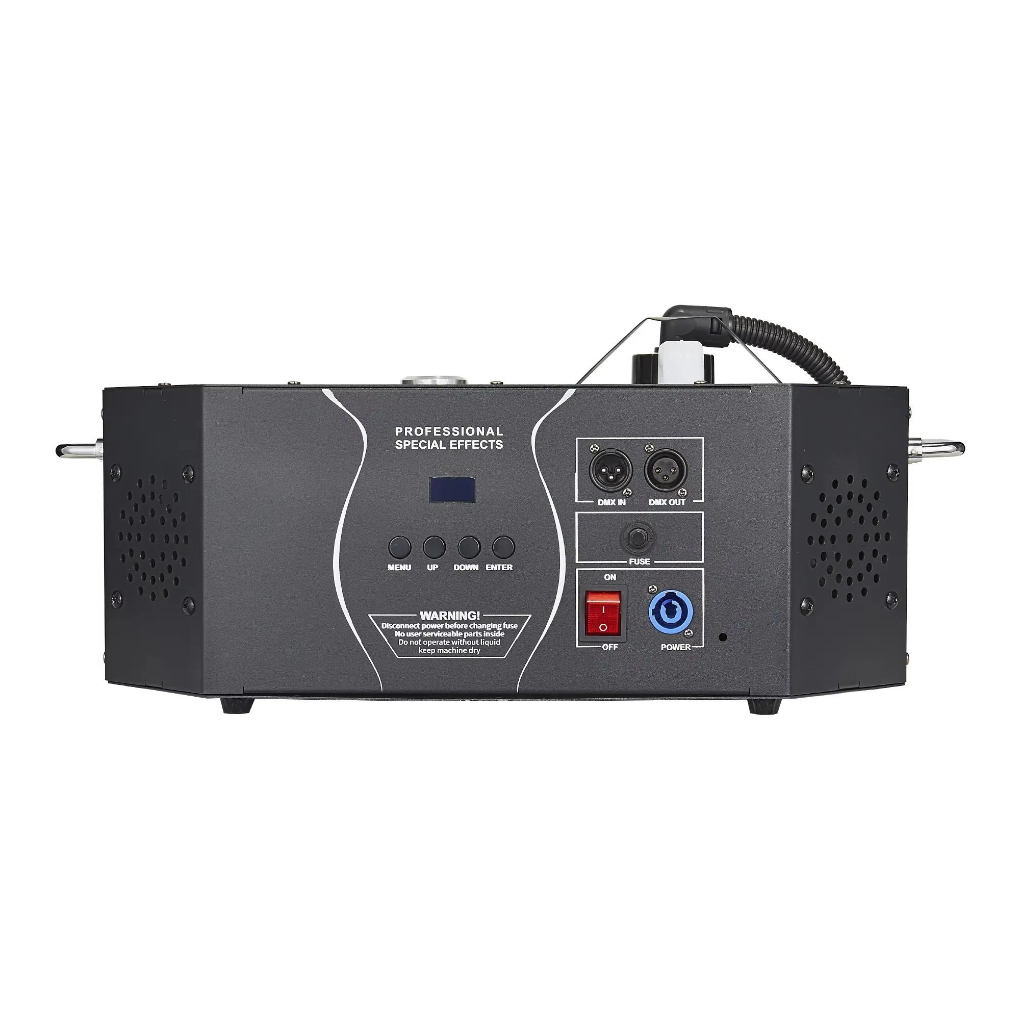 3000W Spray Smoke Machine Vertical Fog Machine With 24 Colorful LED Lights Effect Quickly Stop Effect Machine For  Wedding