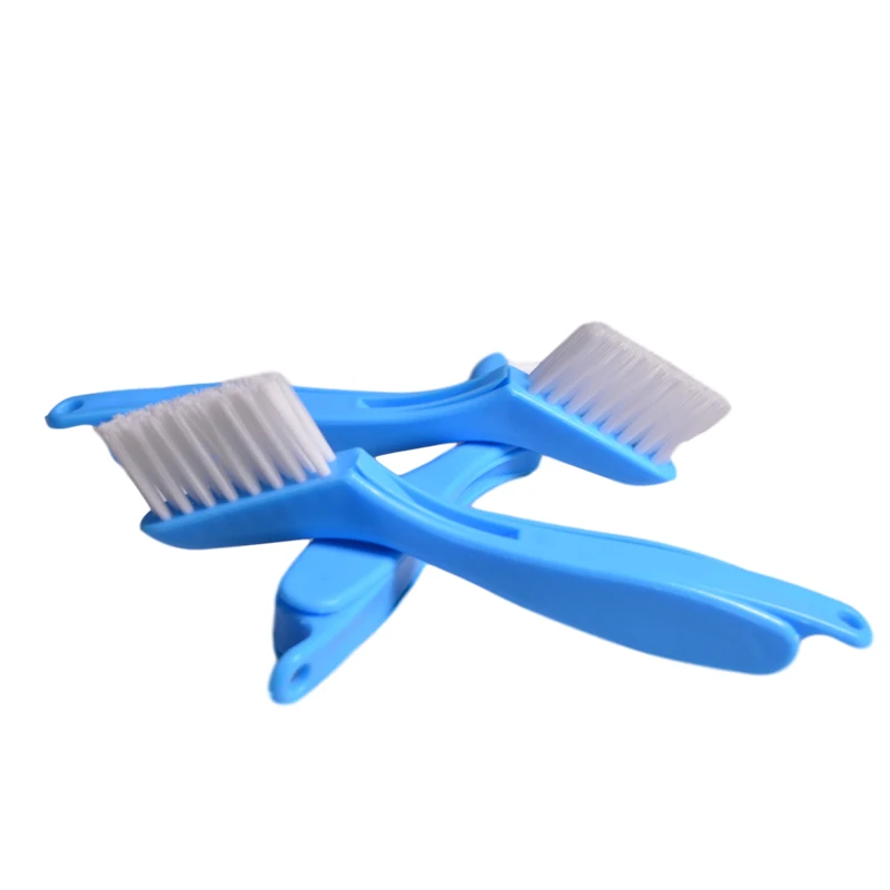 Folding Slot Side Seam Brush Air Conditioning Outlet Brush Car Wheel Detail Wash Brush With Plastic Handle