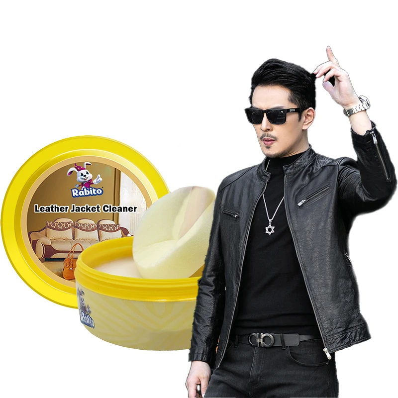 Leather Jacket Oil Cleaning Decontamination Polish Maintenance Leather Coat Leather Oil Dry Cleaning Agent