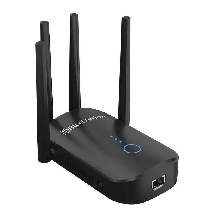 BSCI Factory 2.4GHz/5GHz Stable Transmission Dual Band1200Mbps Wifi  Signal Booster  Wifi Booster