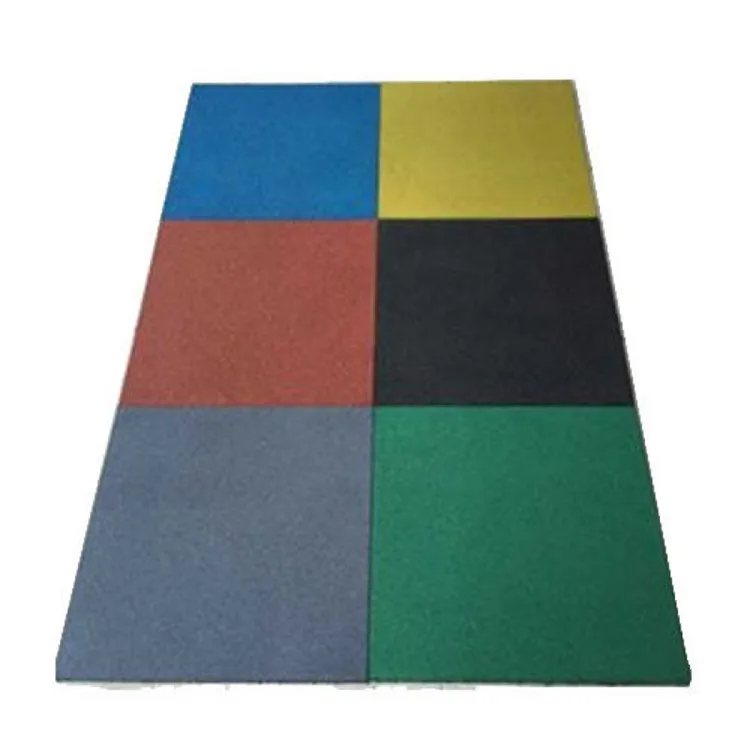 School Playground Non Slip Kids Play Area Exterior Rubber Flooring Tiles