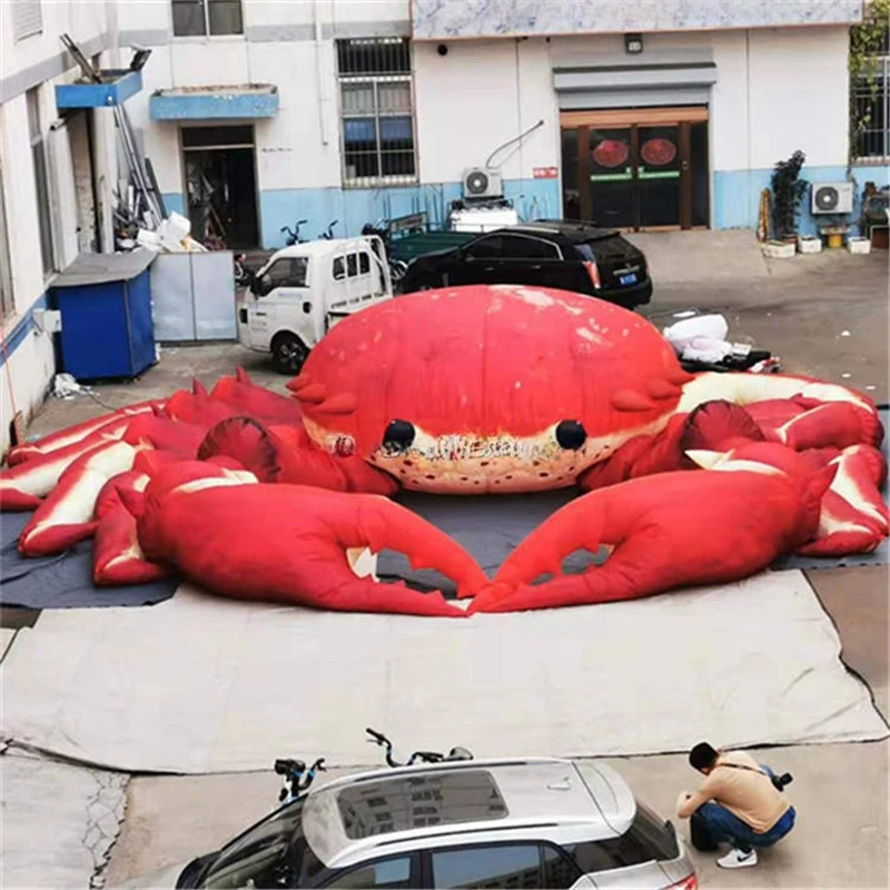 Hot sale giant inflatable crab model for advertising/Huge inflatable crab for promotion