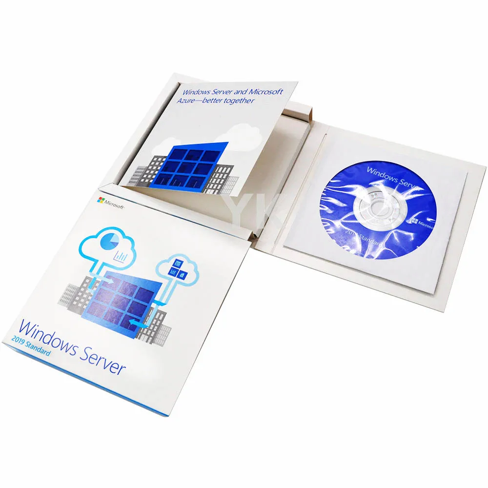 hot sell software server standard 2019 DVD full box