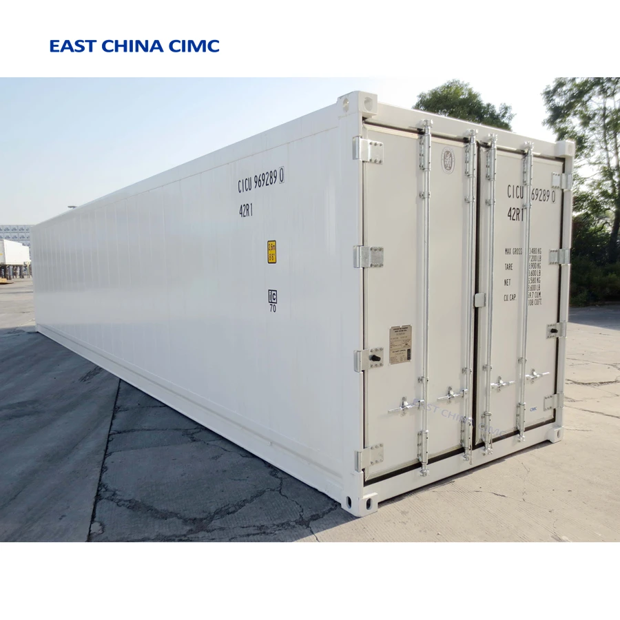 20ft 25Tons Reefer ISO Tank Container With Thermo King For Meat Transport