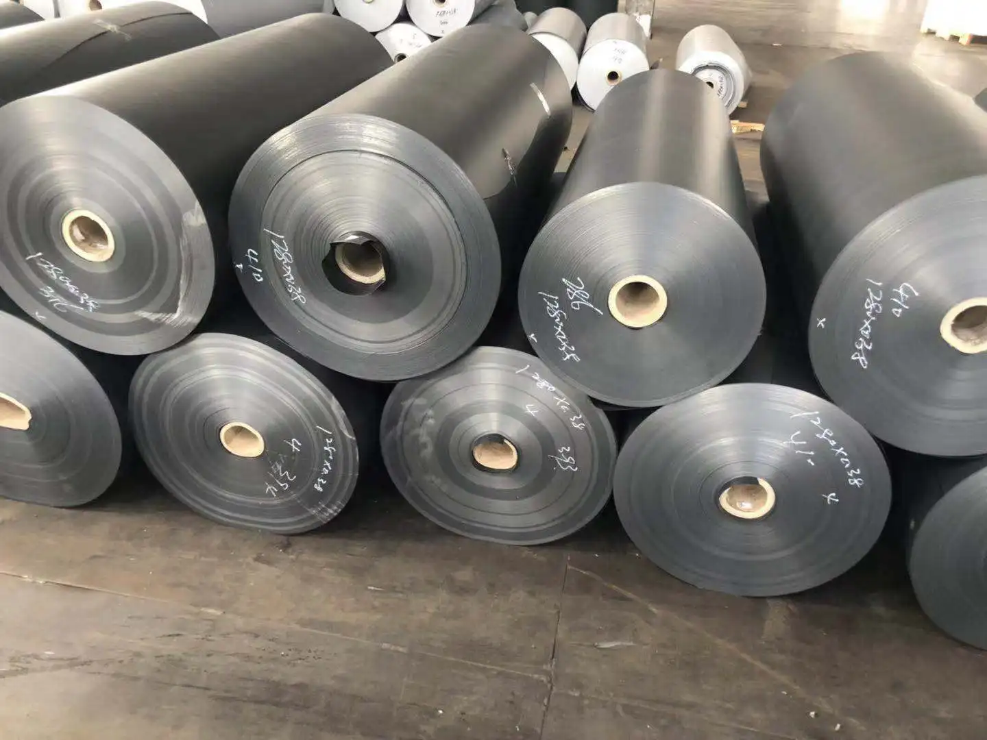 Vacuum Forming Rigid Matte Black PVC Plastic Film for Cooling Tower Fill