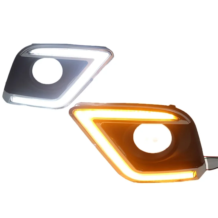 Turn Signal fog lamp led Daytime Running Lights DRL  For Toyota REVO Hilux VIGO 2015 2016