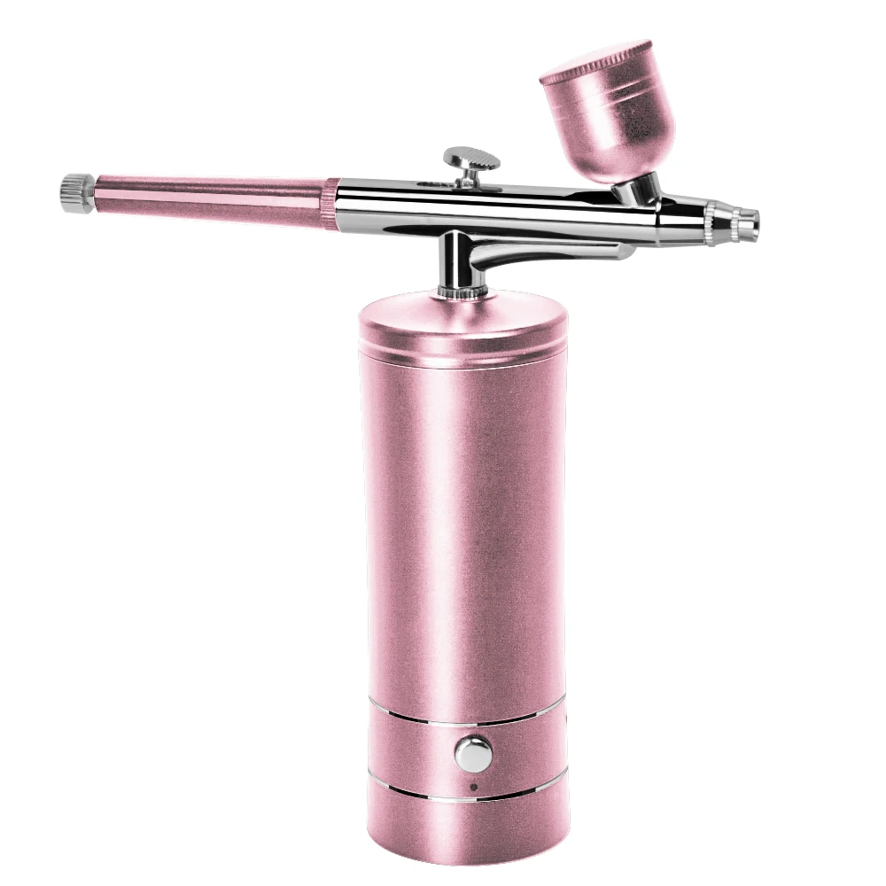 Airbrush Kit with Compressor,  Cleaning Brush Set Air Brush Gun Rechargeable Portable High Pressure Air Brushes