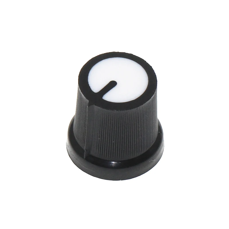 WH148 AG3 Potentiometer knob Cap Plastic for Diameter 6mm Plum Handle Yellow Orange Blue White