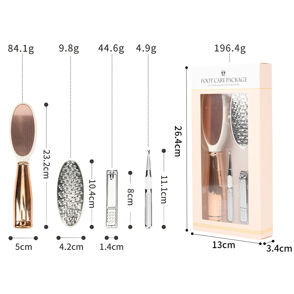 2024 Foot Care Gift Box Kit Pedicure Set with Callus Remover Foot File for Personal Care and Beauty