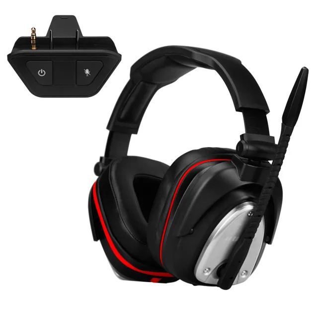 7.1 surround sound 2.4Ghz wireless gaming headphones headsets for Xbox one/ PS4/ PC/ Computer