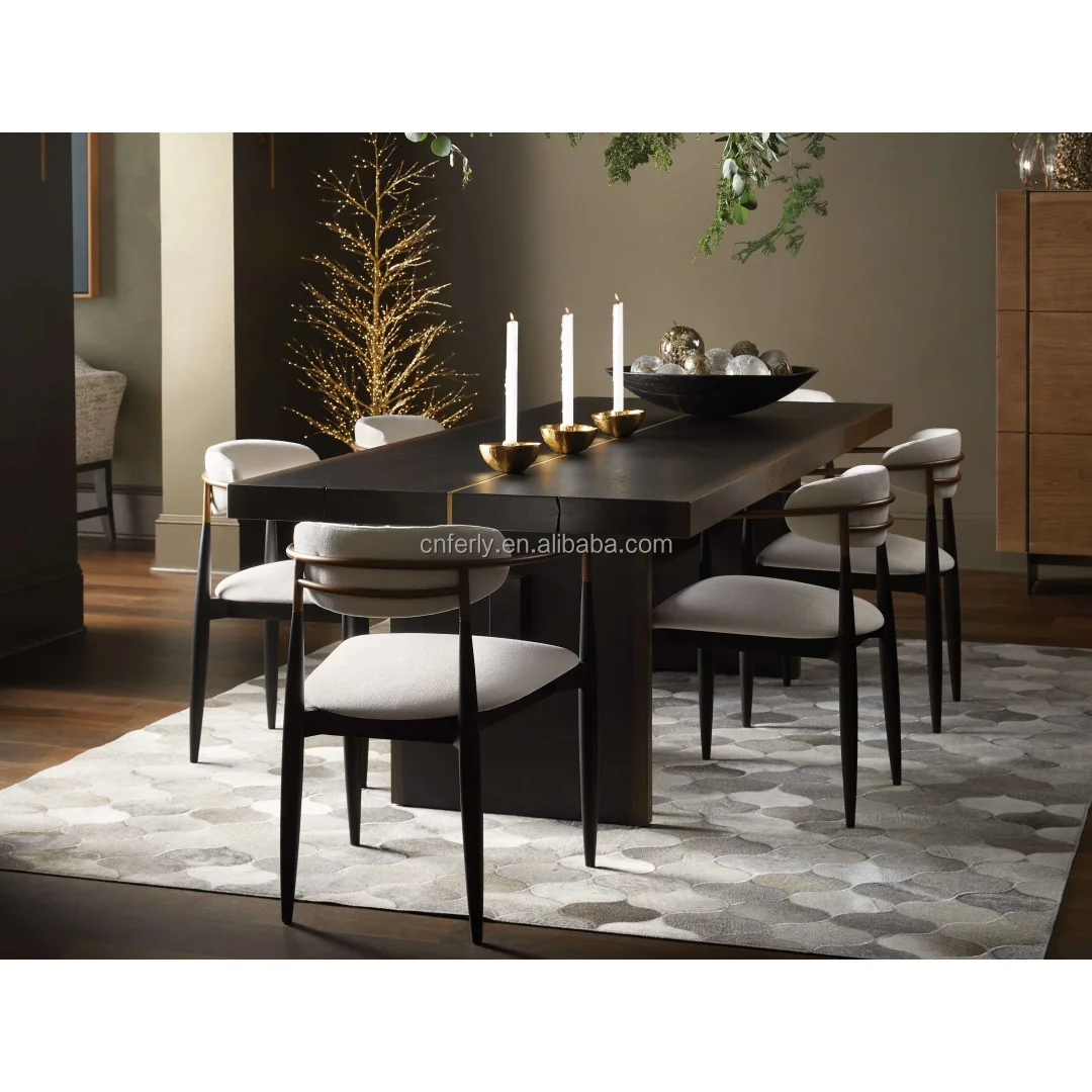 Classical Design Dining Room Furniture Indoor Kitchen Furniture Arm Dining Chair