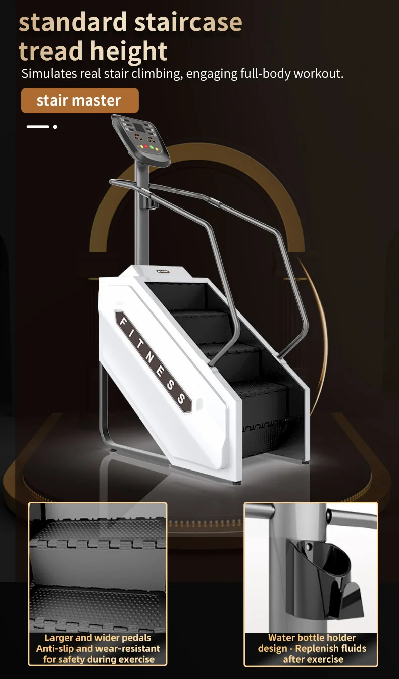Factory Supplier Wholesale Fitness Gym Climbing Stepper Machine Stair Master