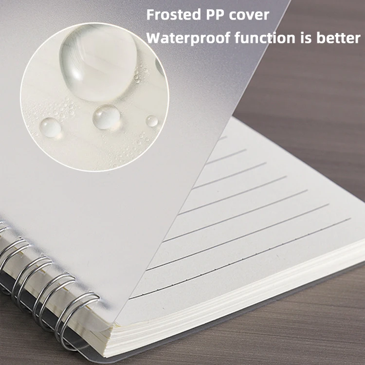 Custom A5 a6 Office Business Subject Diary Spiral Book Journal Spiral Ruled Notebook Lined Travel Writing Notebooks Journal