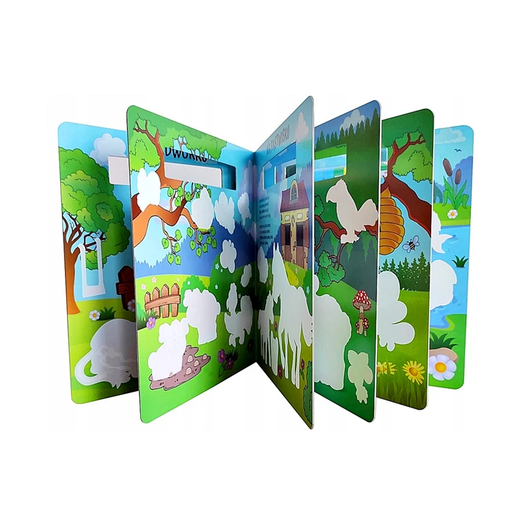 Custom Made Children Used Hard Cover Printing Books / Children Book Printing