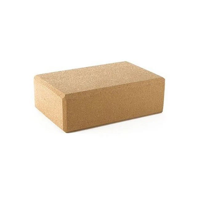 Natural Cork Environmental friendly sustainable Fitness Exercise Eco-friendly High Density Cork Yoga Brick