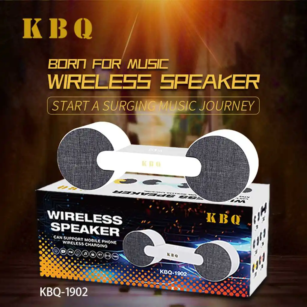 Bluetooth speaker 10W music speaker with phone charging pad