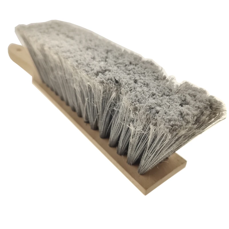 Environmental protection PP wire cleaning brushes with long beech handle for window household Bed Sofa Furniture Clothes Car