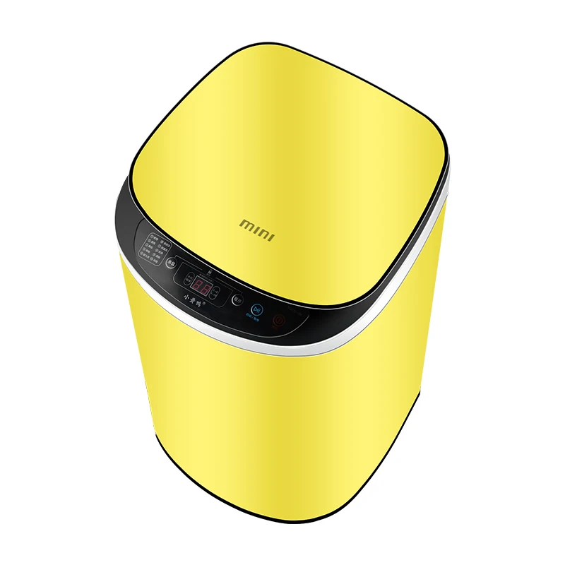 Mini Washing Machine With Dryer Full Automatic Wash Spin Heat Drying Type Machine