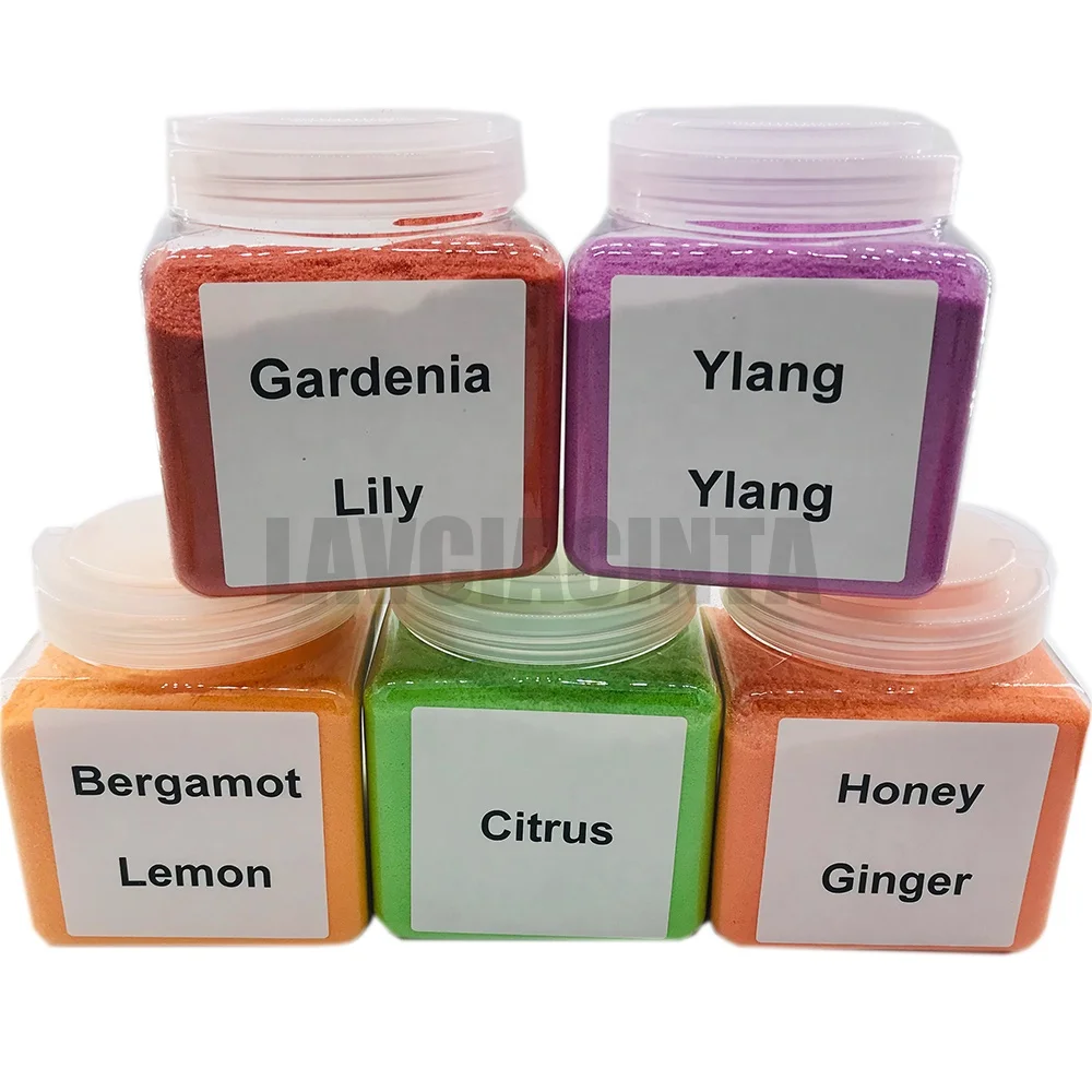 LAVCIACINTA 1.2KG crystal spa jelly for pedicure spa foot bath soak set 21 fragrance with essential oil