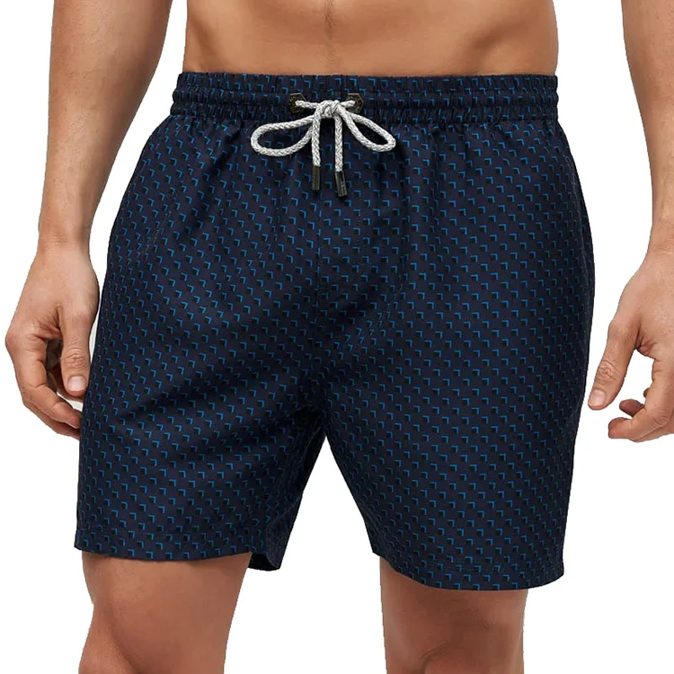 Best Sale Casual Shorts Fast Dry Swimming Shorts Plus Size Men Swim Trunks Custom Pattern Beach Shorts for Man Surf Board Short