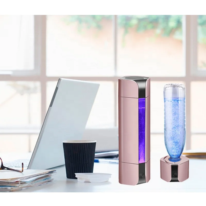 
Портативный генератор водородной воды, ионизатор питьевой энергии из титана, USB 