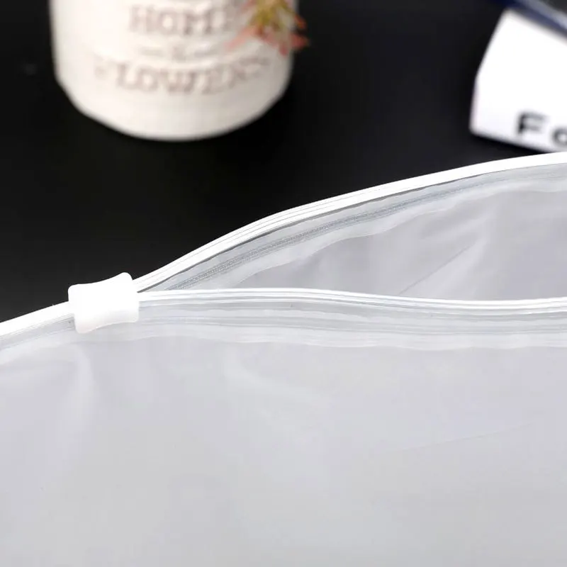 Biodegradable Sealing Zipper Packing Clothing Bag Frosted Clothes Shirt Swimwear Packaging Zip Lock Plastic Bag