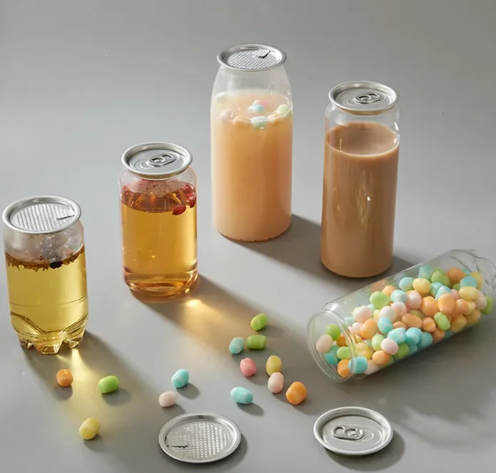 Intelligent Eco-friendly Plastic PET Bottle Clear Cans 5S Tin Can Sealer Sealing Machine Spiral jar sealing machine