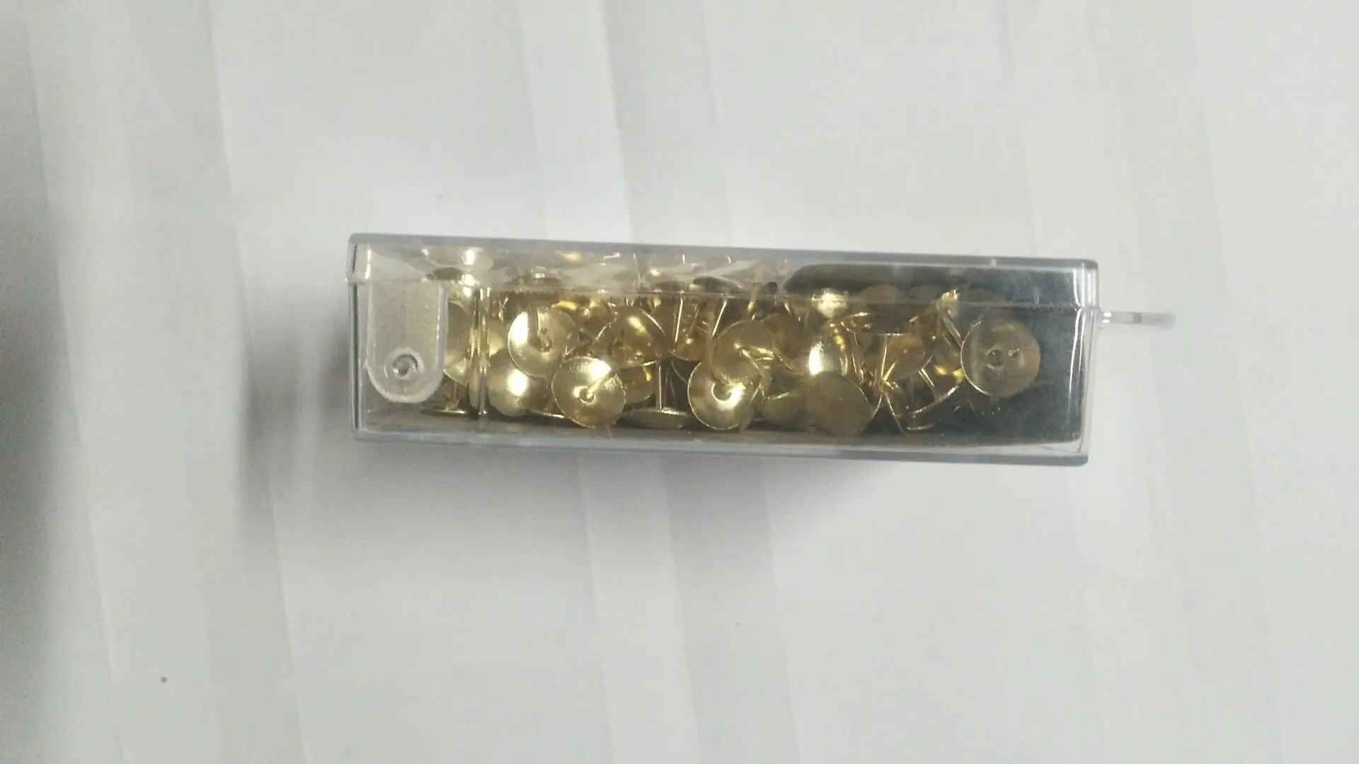 9.5MM Gold color thumbtack pin ,metal drawing pin ,brass wall push pins