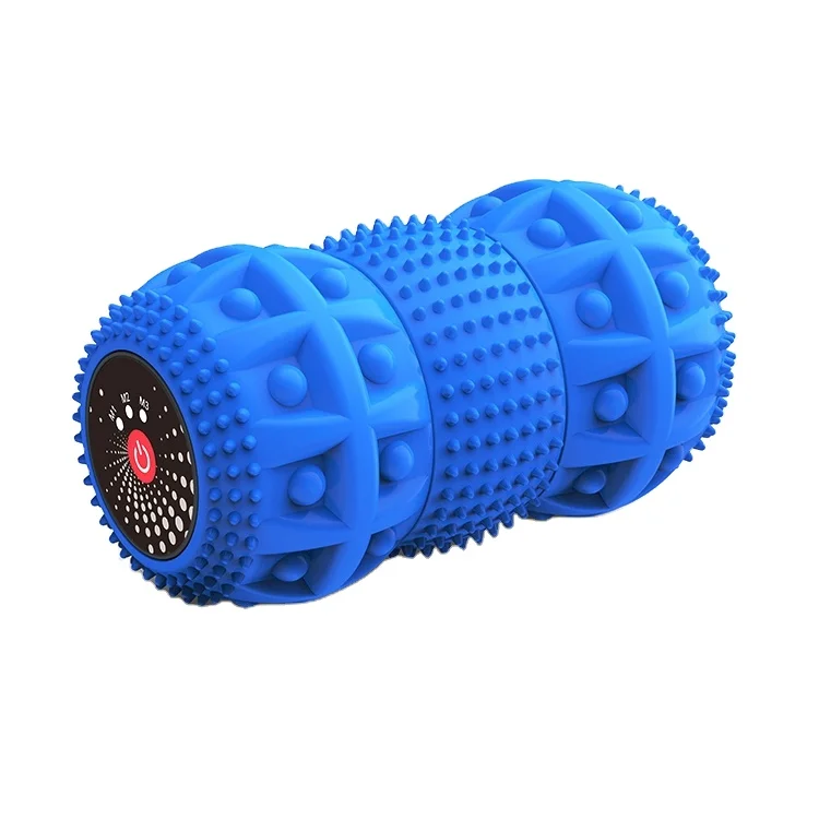 
OEM/ODM Mini Electric Muscle Foam Roller Vibrating Peanut Massage Ball Custom Logo 