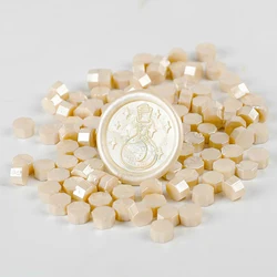 Octagonal Fire Paint Seal Wax Grain Fire Paint Seal DIY Birthday Wedding Scrap booking Material Wax Seal Decoration