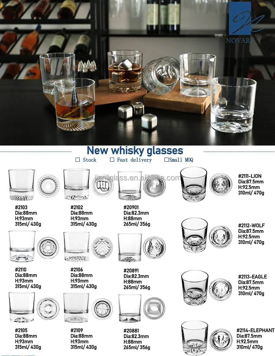 310 ml Crystal Wine Gift Set Cocktail Glasses Drinking Glass Whisky Cup