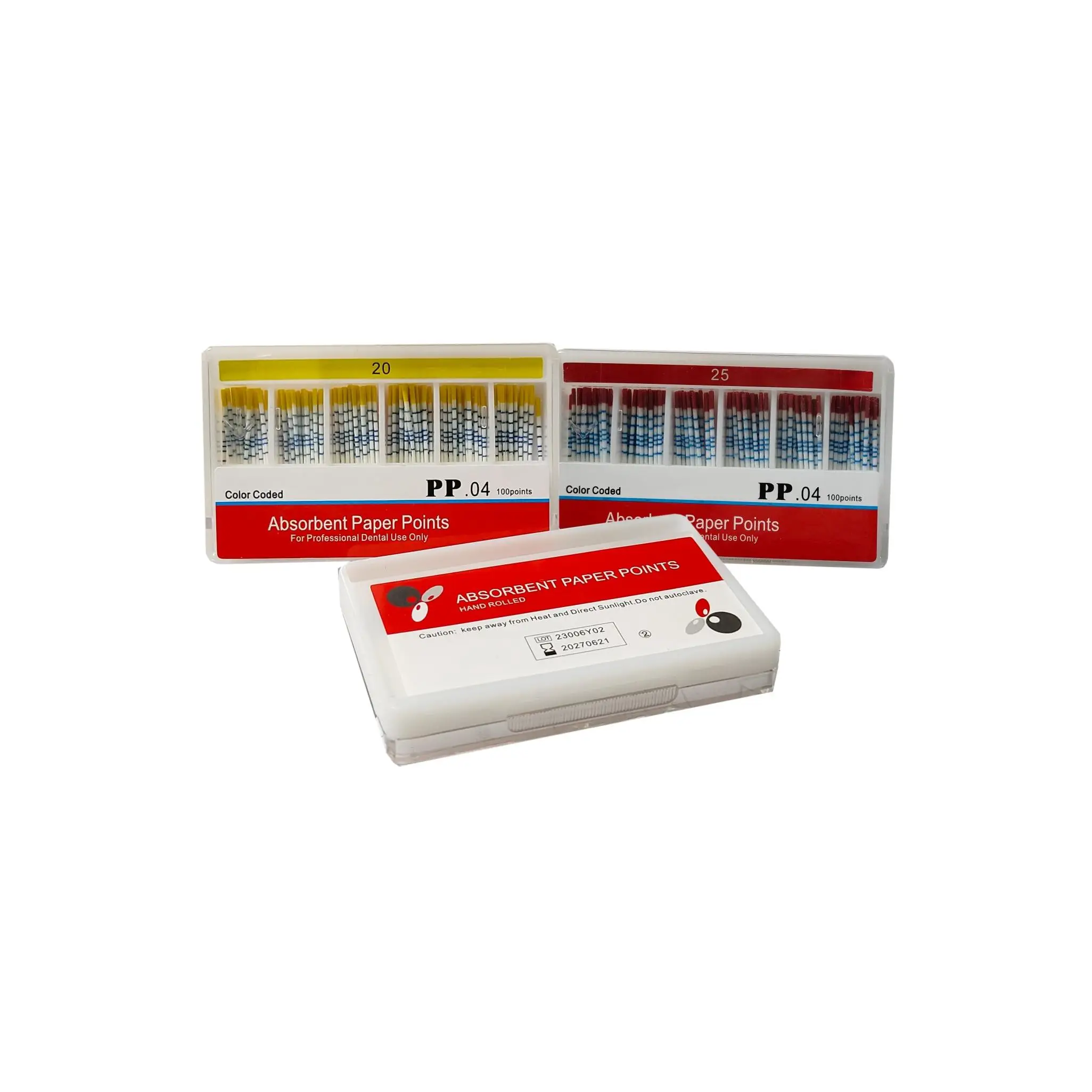 Dental Consumables 02 04 06 Absorbent Paper Point/ Gutta Percha Point