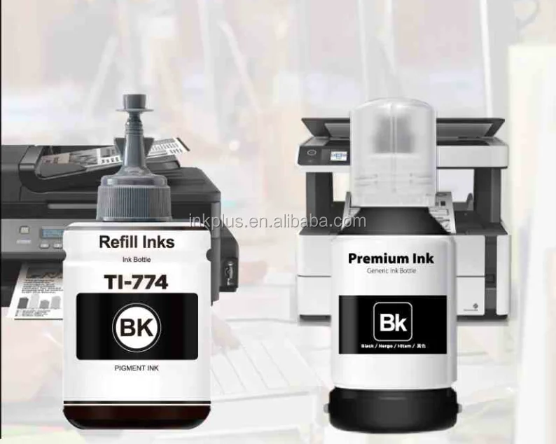 774 TO1P TO3Q Trendvision Compatible Bottle Water Based Refil inkjet  tinta ink for epaon printer 140ml for eco tank M pigment