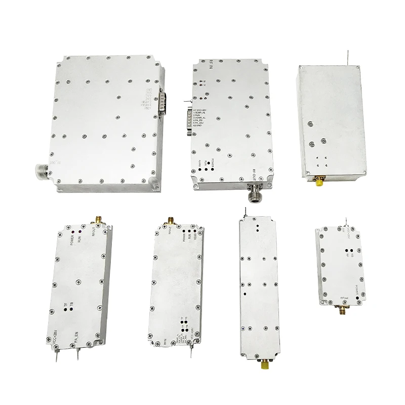 Top Anti Uav Technology Experience Broadband Customized Rf Broadband Power Amplifier Module 1~1000W 20Mhz~20Ghz