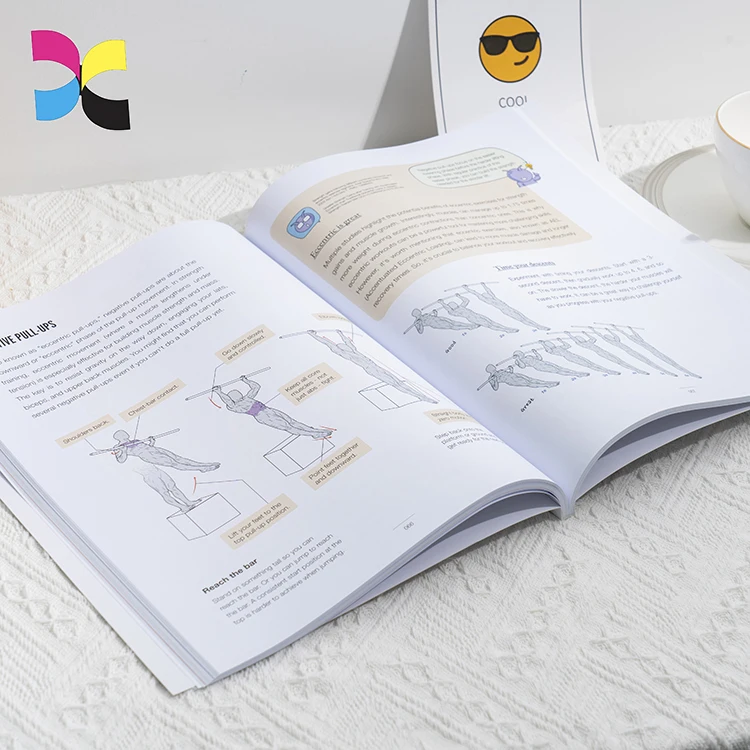 Custom Printing Service A4 Paper Flyer Catalog Luxury Printing Brochure Booklet Instruction Manual Paper Brochure