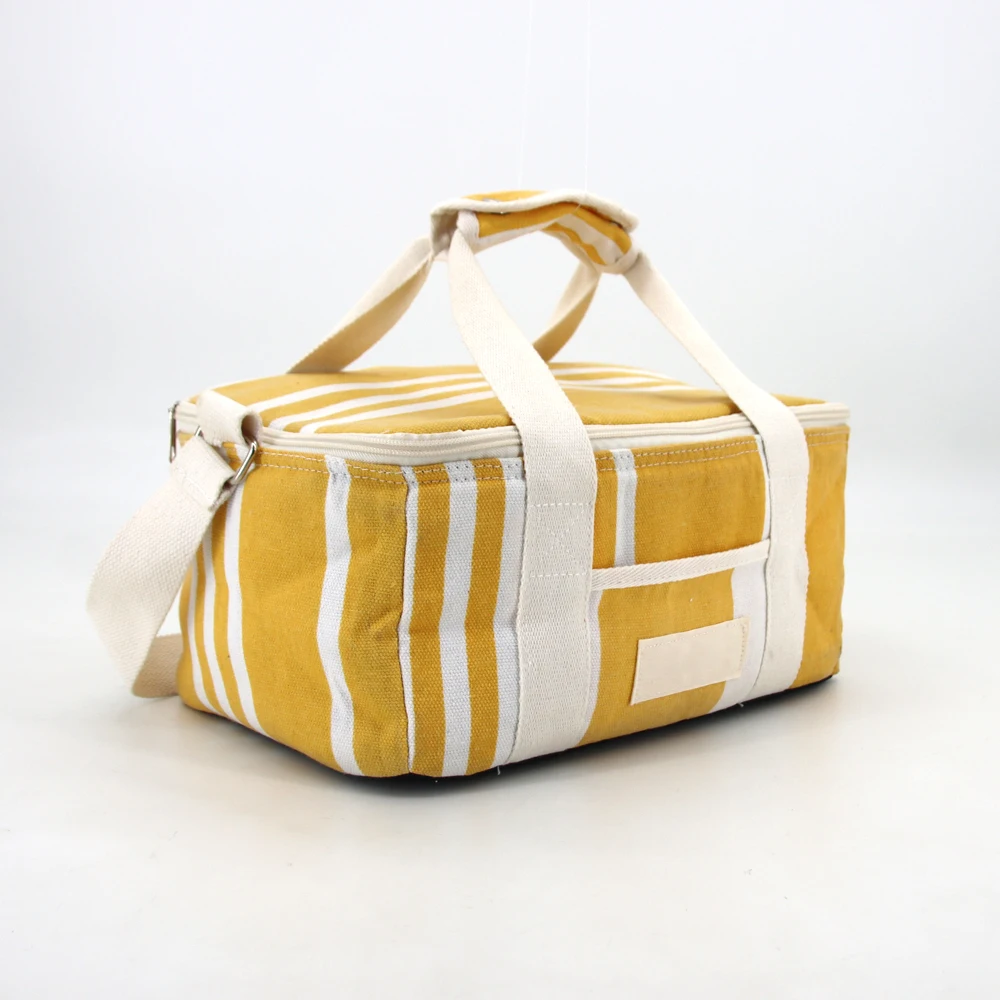 Wholesale Non Woven Insulated Lunch Cooler Bag For Food Custom Logo Promotional Reusable Thermal Insulation Bag