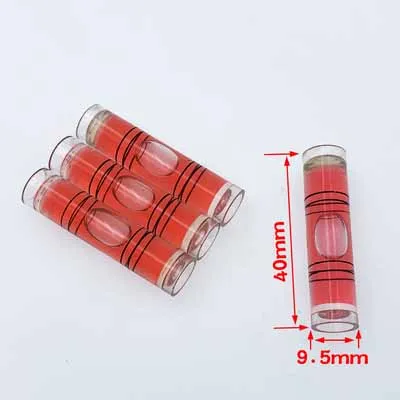 High Precision Plastic Acrylic Small Spirit Level Bubble Level for Measuring Tools