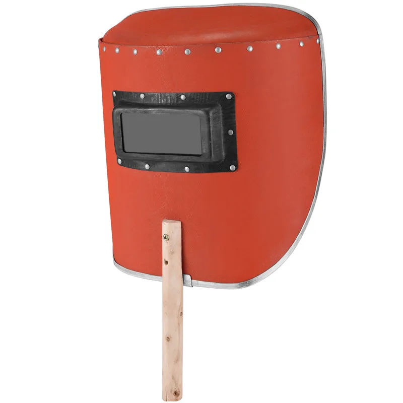 Industrial Half auto Welding Shield for Welder with Handle Hand-held Mask Electric Welding Gas Welding Protective Mask