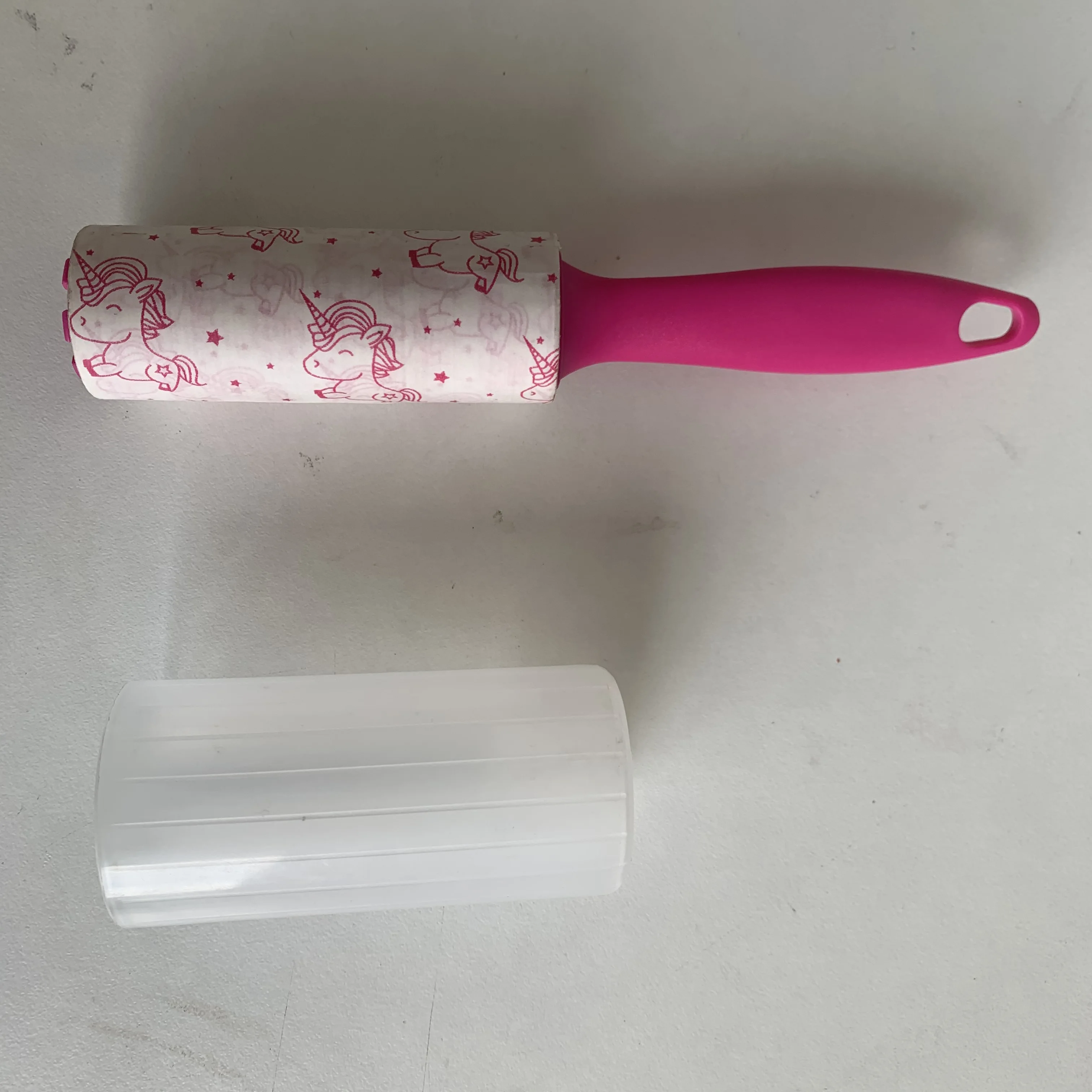  Best selling sticky portable travel size dust removal lint roller for cloth pet hair remover
