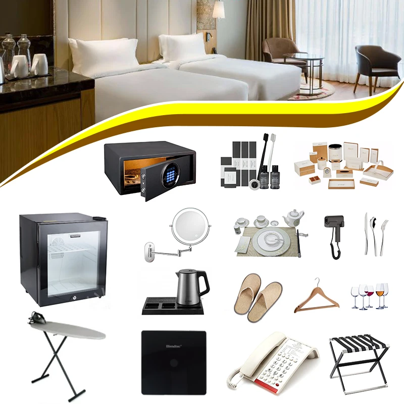 5 star hotel supplies hotel amenities eco friendly one stop hotel shop in Guangzhou