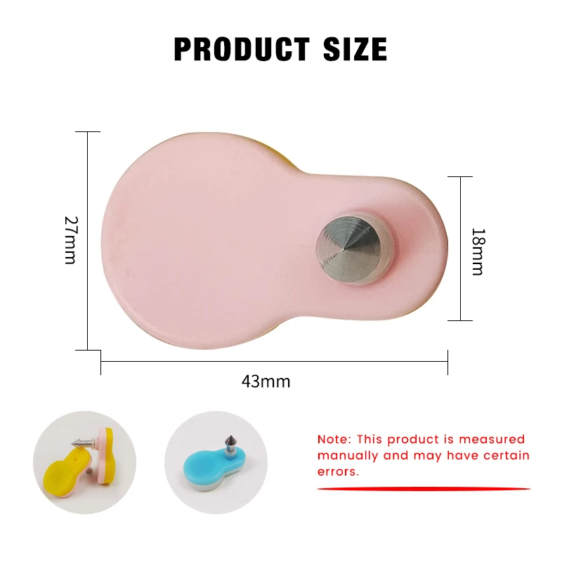 500 Pcs Sheep Temperature Sensing Ear Tag Animal Earmark Automatic Fever Measurement Cattle Fever Heating Ear Label Farm Marker