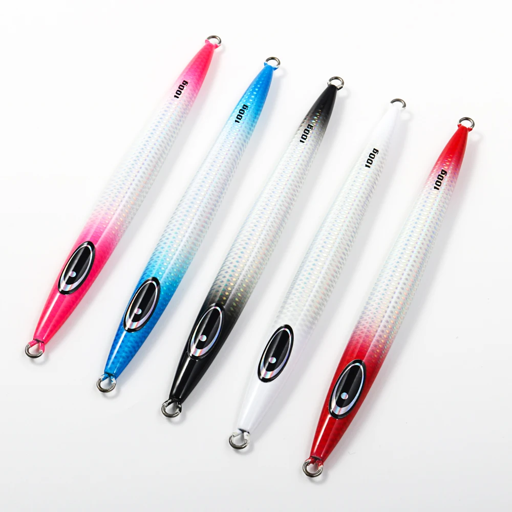 Jiggingpro Speed Metal Jig Lure For Tuna Vertical Deep Sea Jigging Lure 100g 150g 200g 250g 300g 400g Lead Fishing Lures